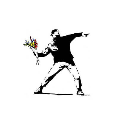 Flower thrower drink image.