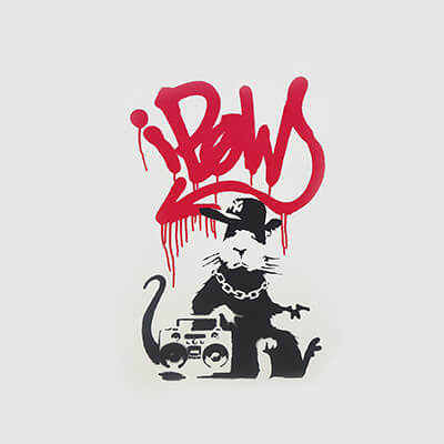 Gangster rat drink image.